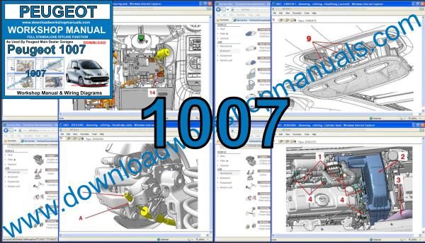 Peugeot 1007 workshop manual